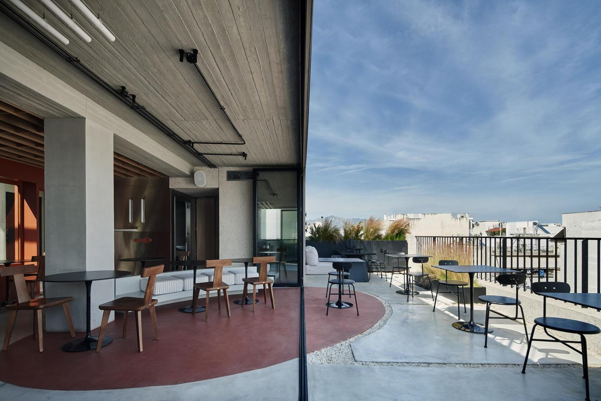 The Newel Psychiko Hotel Athens Exterior photo The rooftop of the building