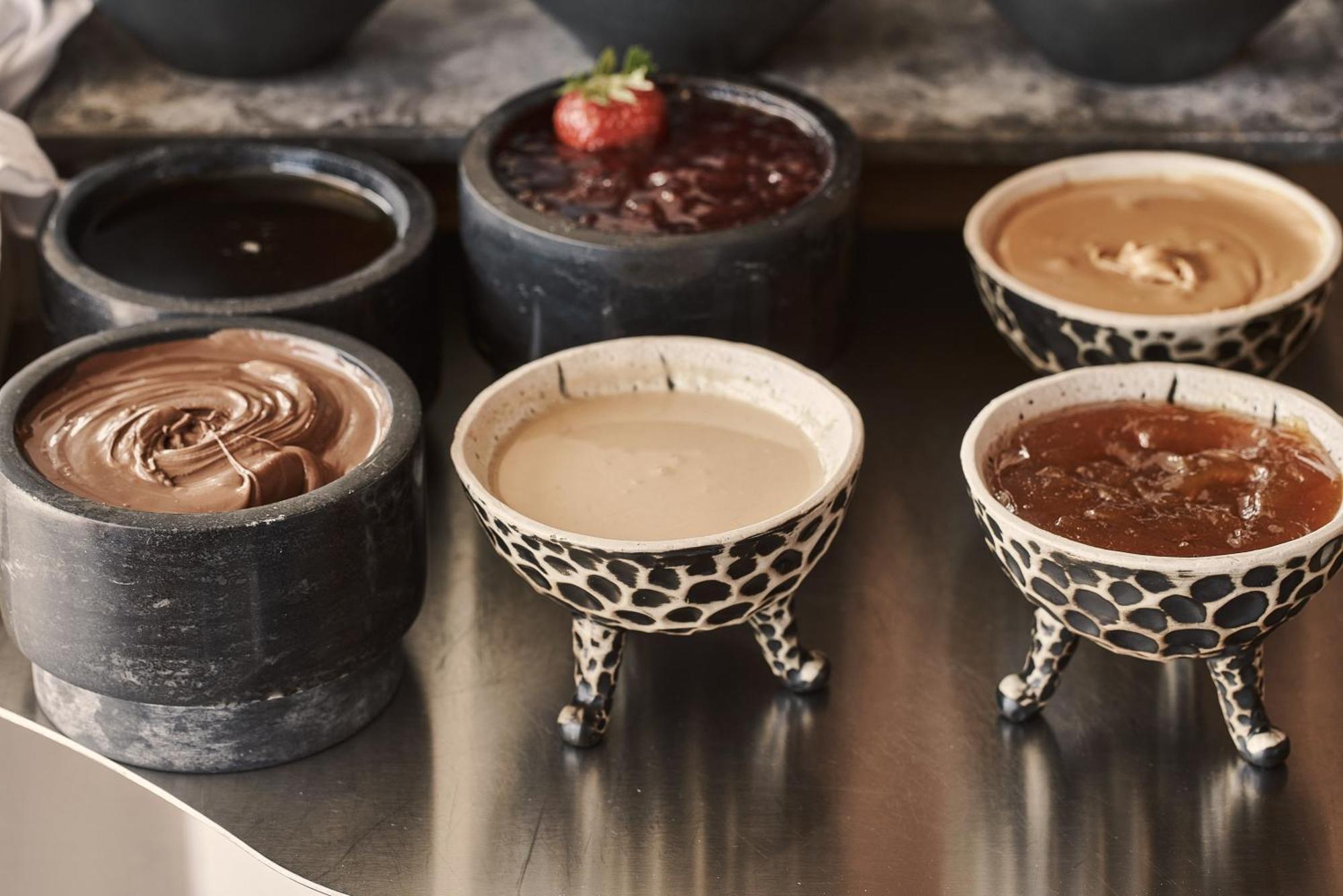 The Newel Psychiko Hotel Athens Exterior photo Chocolate fondue