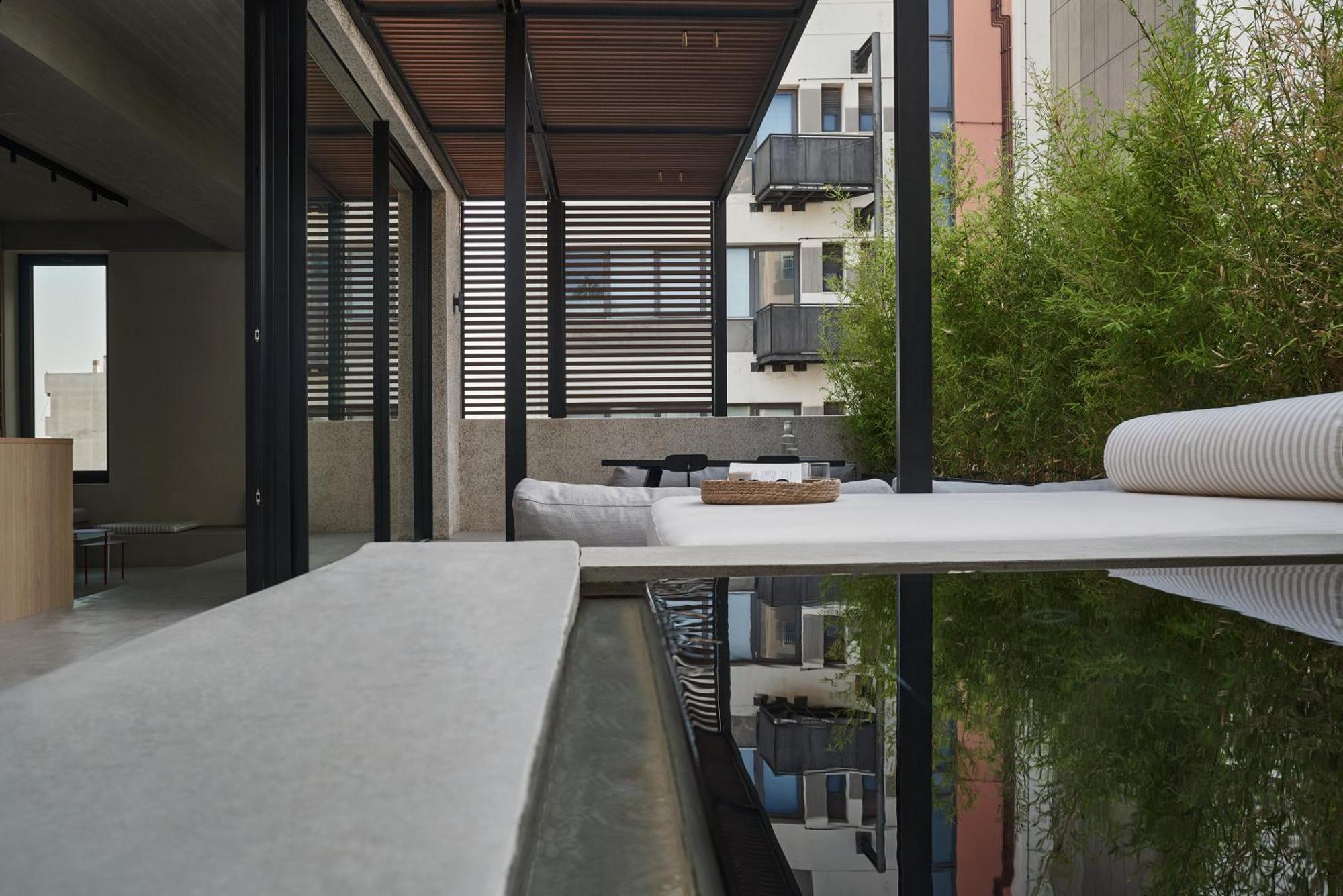 The Newel Psychiko Hotel Athens Exterior photo The Terrace