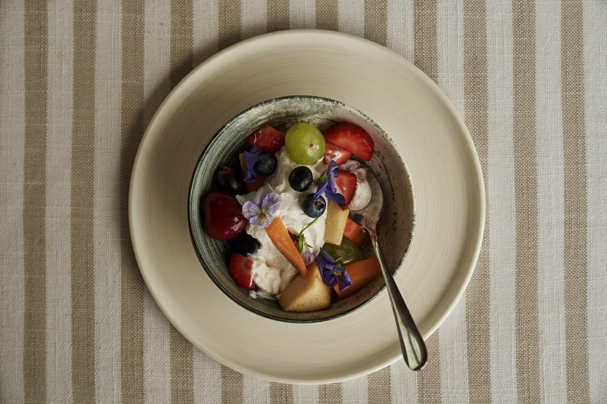 The Newel Psychiko Hotel Athens Exterior photo Fruit salad