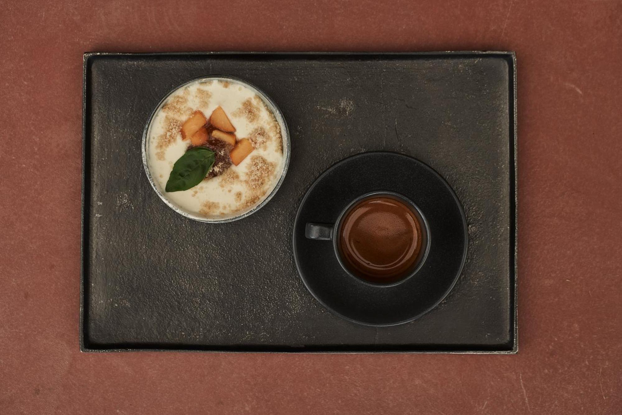 The Newel Psychiko Hotel Athens Exterior photo A cup of coffee with a side of kaya toast