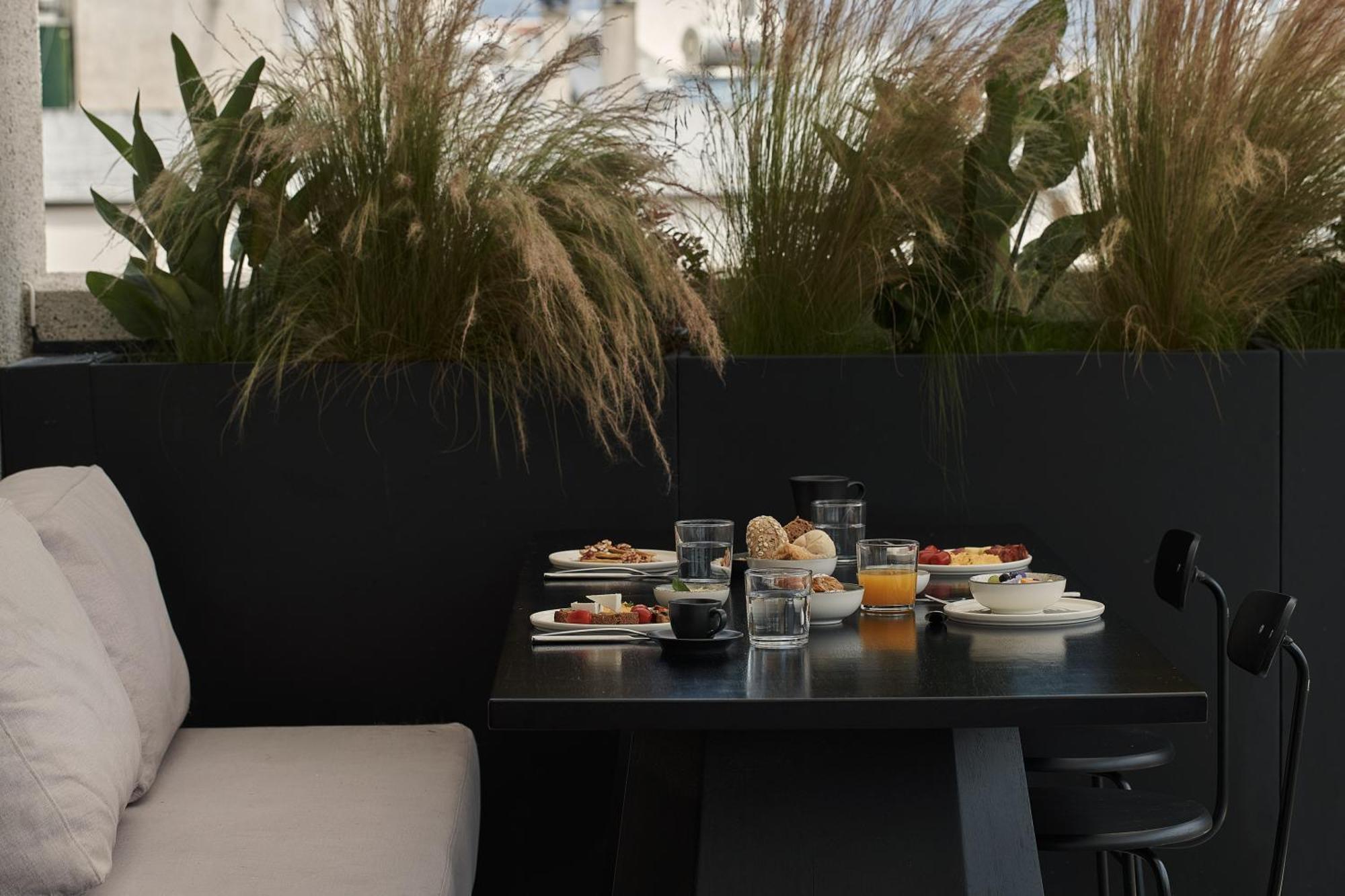 The Newel Psychiko Hotel Athens Exterior photo Breakfast at the Hotel